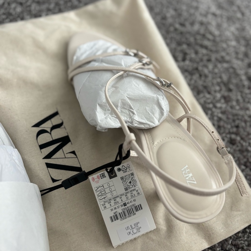 Zara Buckle Kitten Heels - Picture 2 of 4